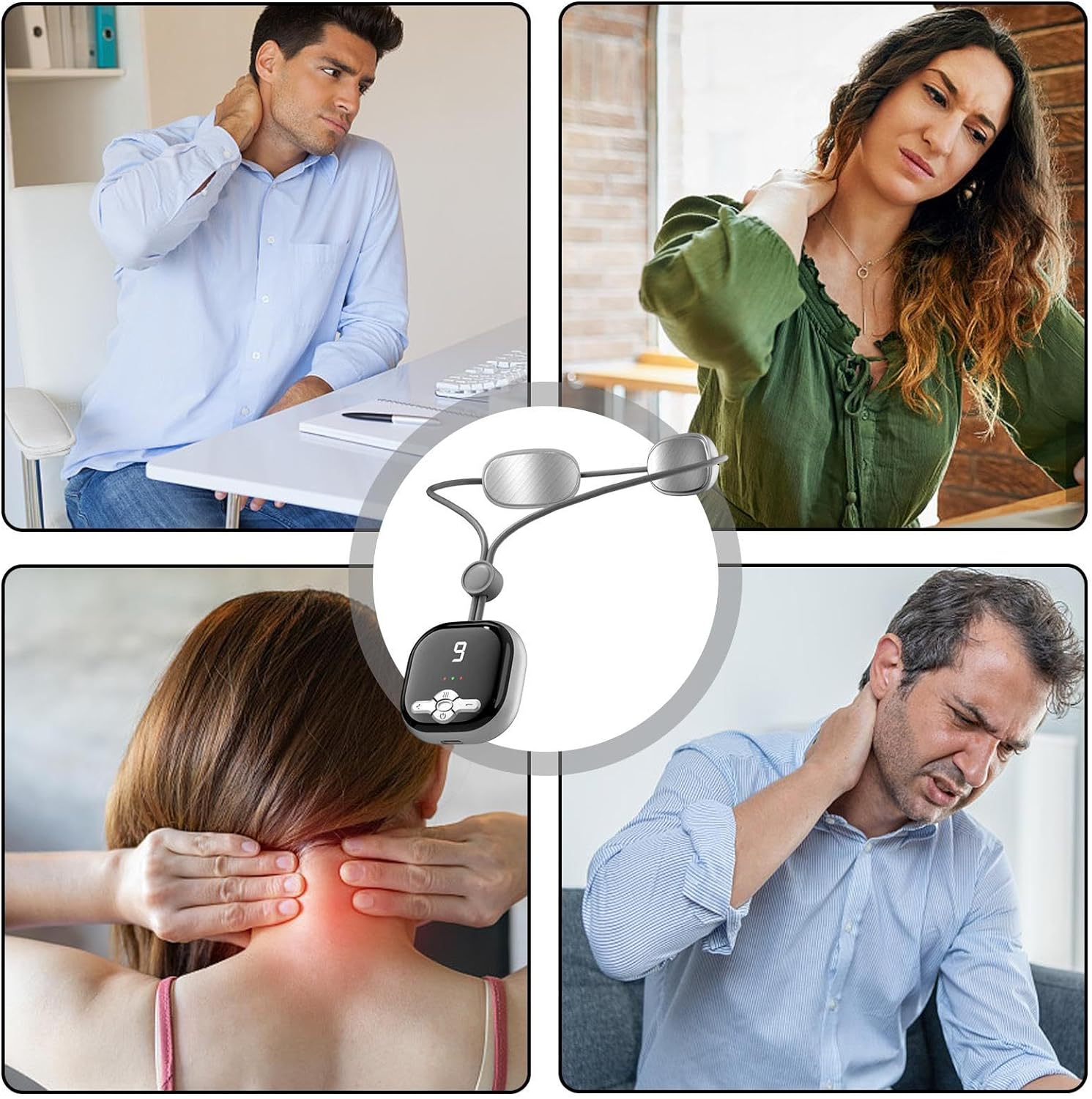 Miniatura 7 de Masajeador cervical cuello FK23D-154